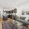 Styled apartment living room and kitchen
